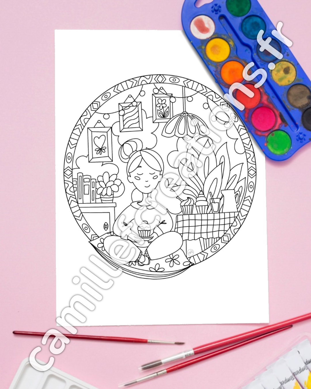 Coloriages Rosaces, partie 1 – Image 3