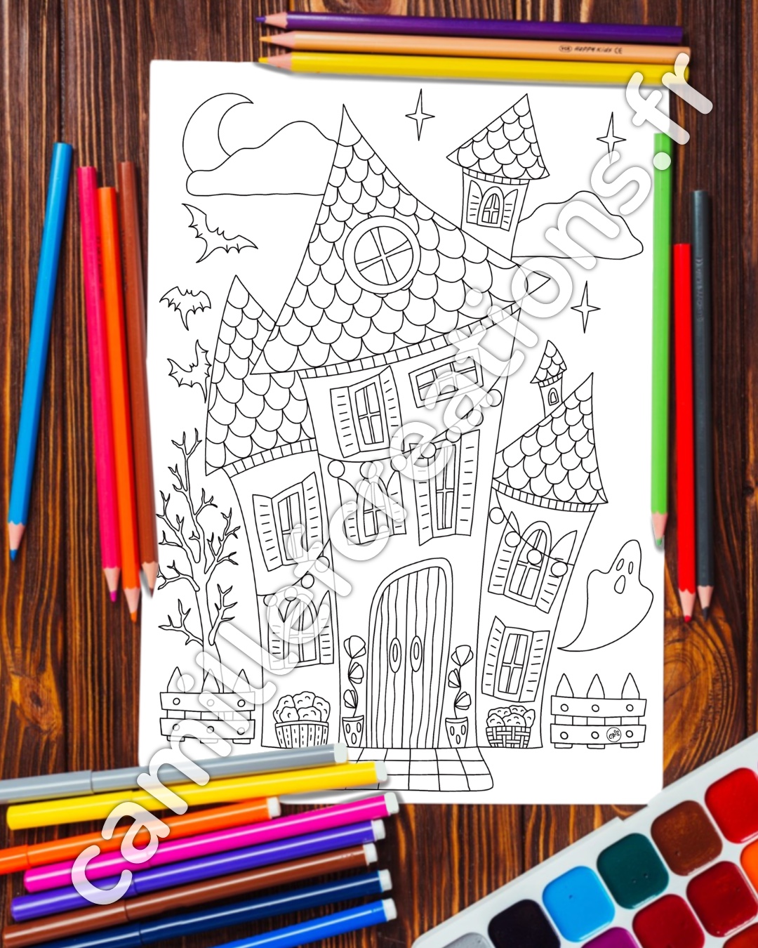 Coloriages Halloween – Image 3