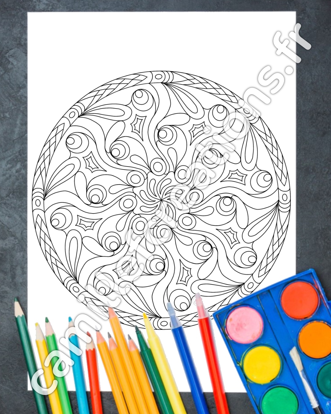 Coloriages Rosaces, partie 2 – Image 2