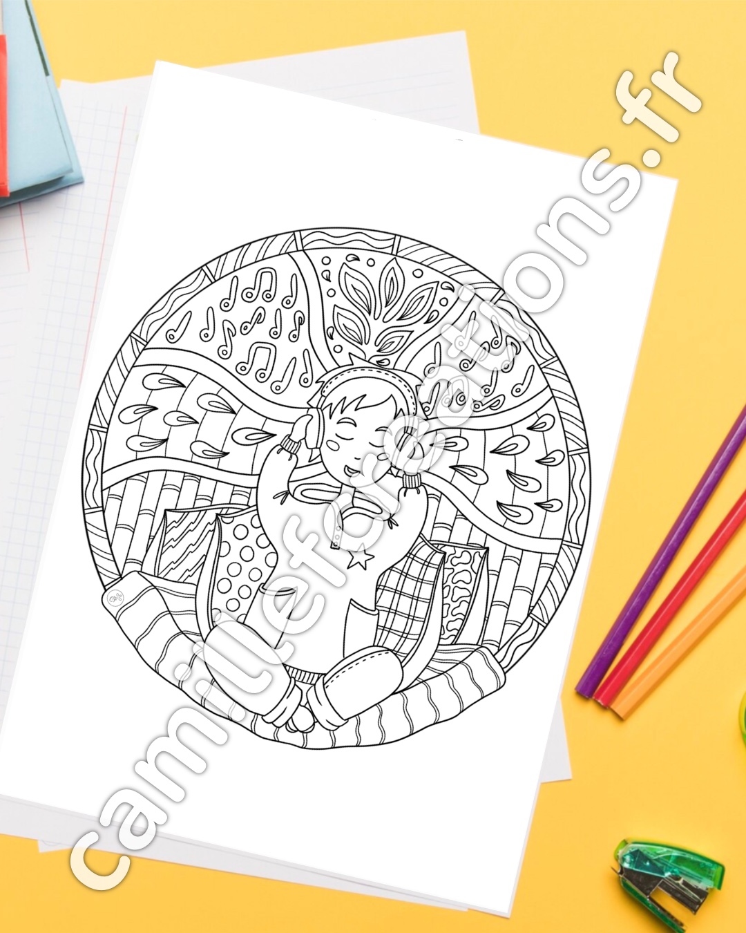 Coloriages Rosaces, partie 2 – Image 3