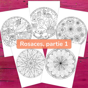 Coloriages Rosaces, partie 1