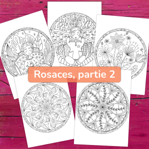 Coloriages Rosaces, partie 2